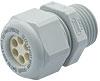 1/2" NPT Ex-e Gray Nylon Multi-Hole Stra