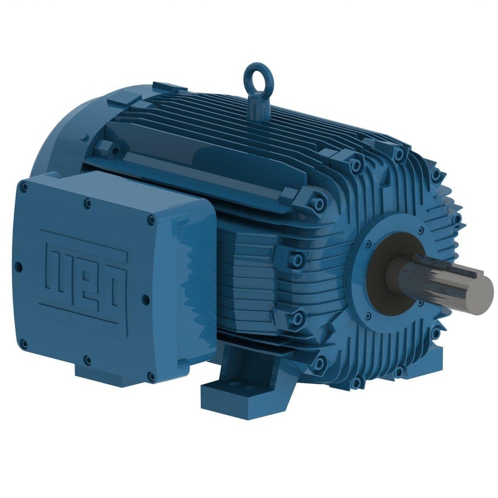 WEG 250 HP 900 RPM 460 V TEFC 	586/7T Frame