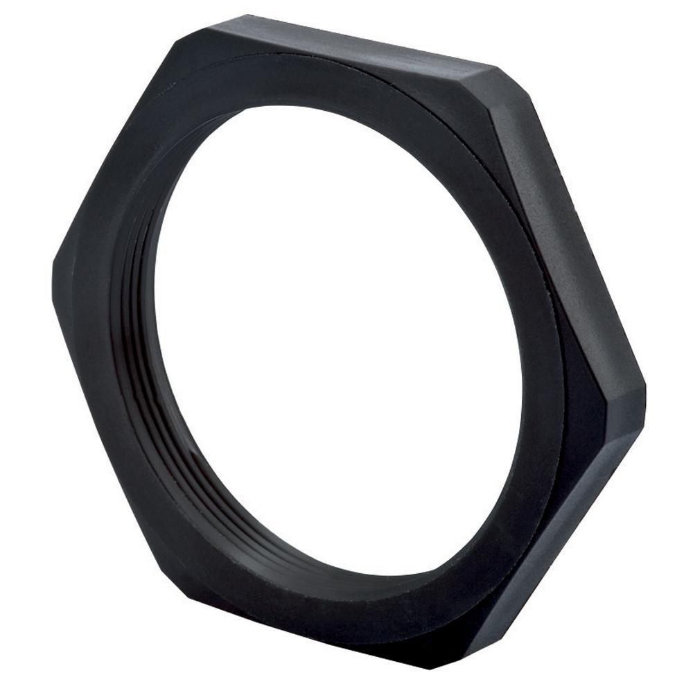 3/4" NPT Black Nylon Locking Nuts