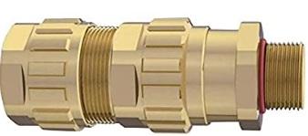 3/4" NPT Exios Ex-d Nickel Plated Brass