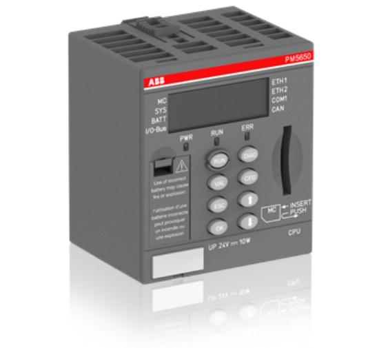 ABB AC500 Third Generation PM5650-2ETH CPU