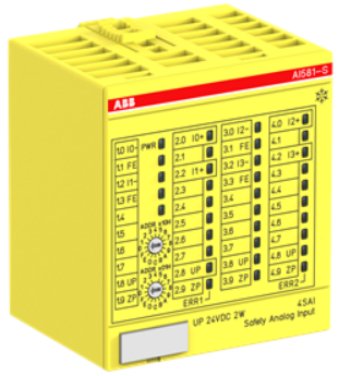 ABB AC500 Extreme Temperature AI581-S-XC Safety Analog Input Module