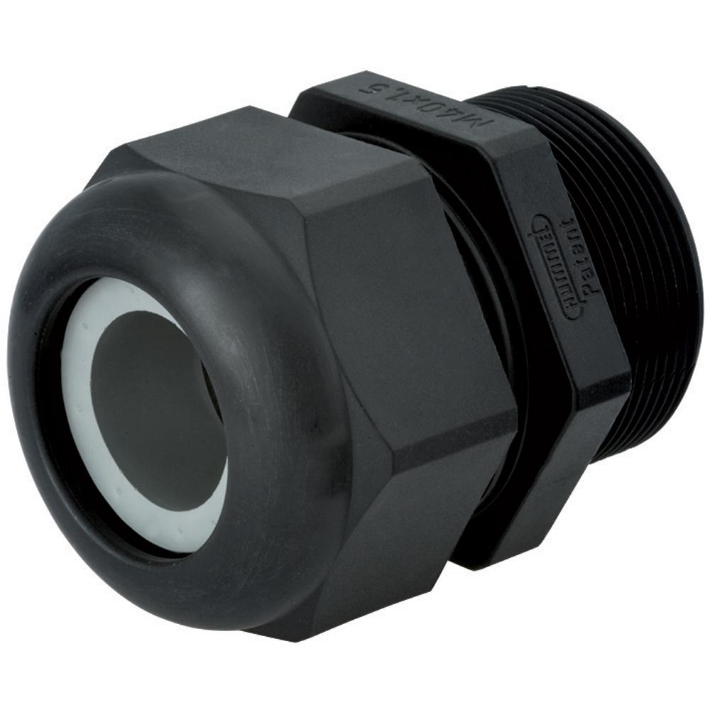 Black Nylon Cable Glands 1/2"NPT .20