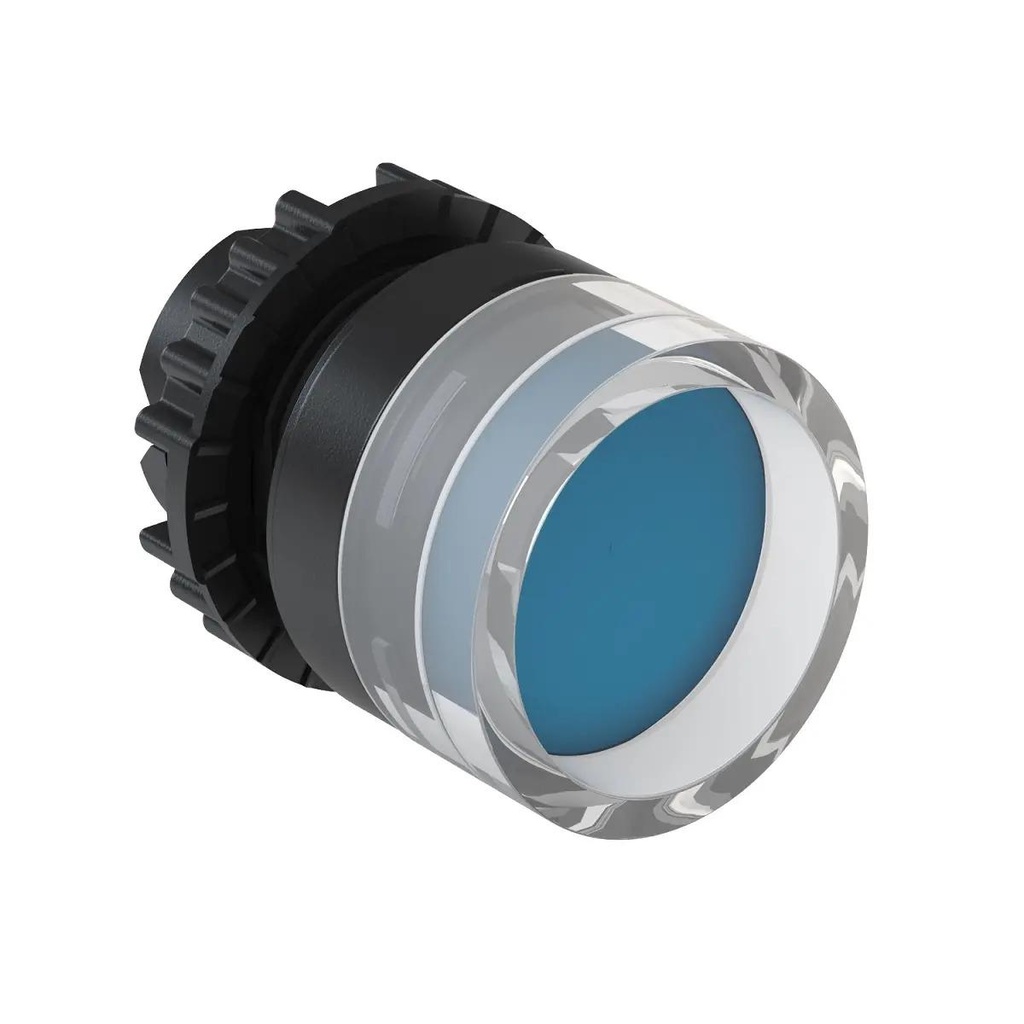 WEG 22mm Recessed Blue Flush Pushbutton