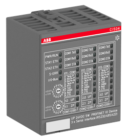 ABB AC500 Extreme Temperature CI504-PNIO-XC Profinet Communication Module