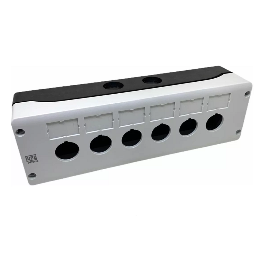 WEG 22 mm - 6 Hole Control Station Enclosure