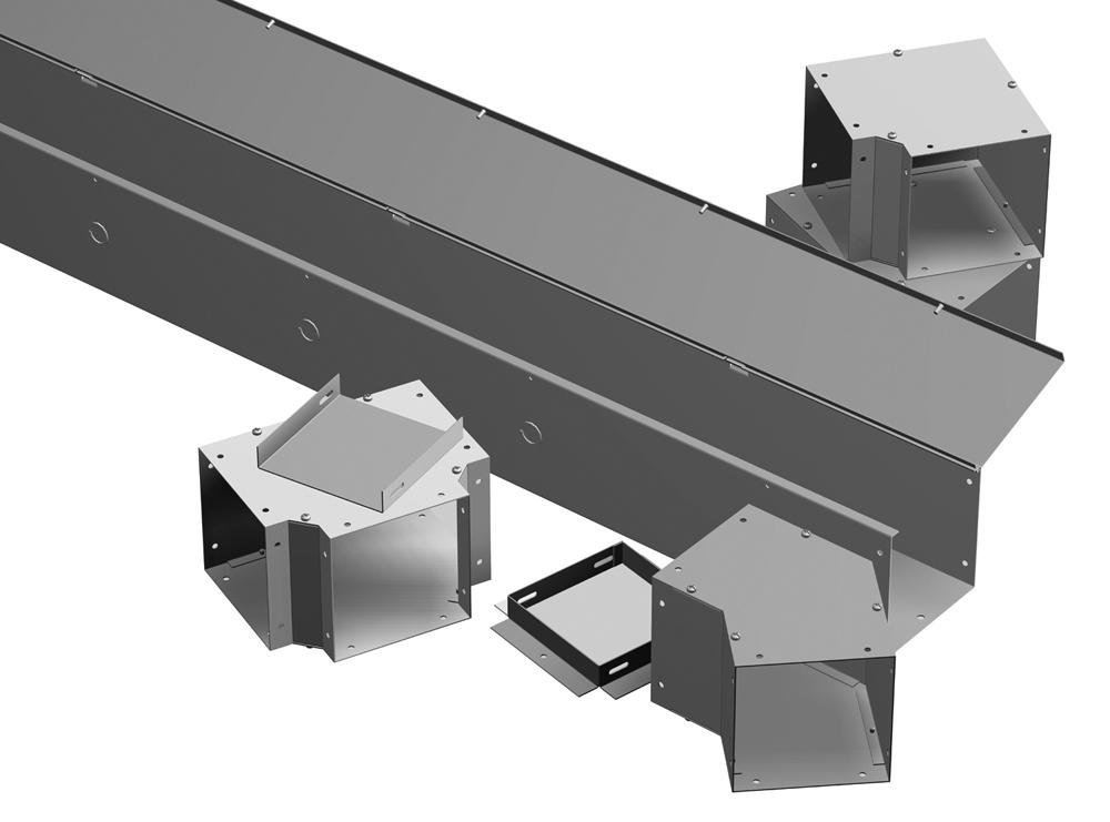 Hammond Wireway Cross Fitting