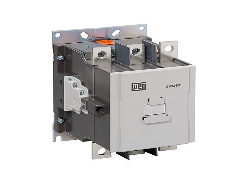 WEG IEC Contactor, 400 Amps 100-240VAC 50Hz/100-220VDC 60Hz Coil