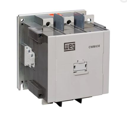 WEG IEC Contactor, 630 Amps, 100-127VAC 50Hz/100-110VDC 60Hz Coil