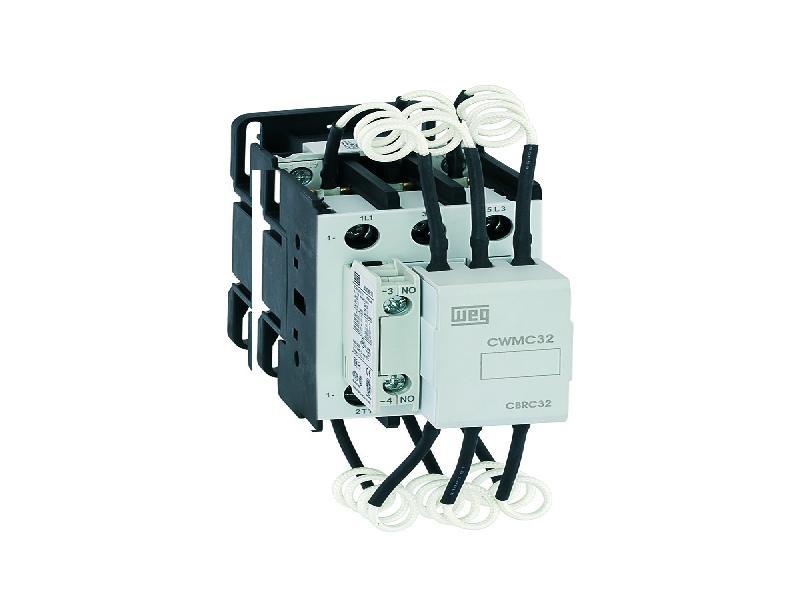 WEG IEC Contactor, 32 Amps, 24-28VAC 50Hz/24-28VDC Coil