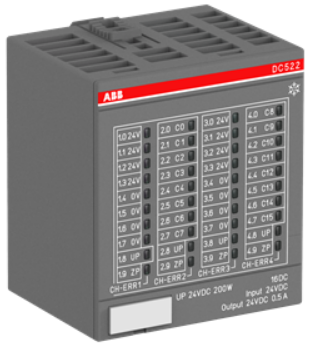 ABB AC500 Extreme Temperature DC522-XC Digital Input/Output Module