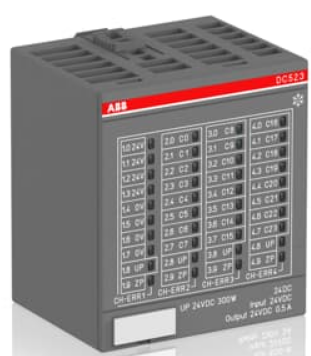 ABB AC500 Extreme Temperature DC523-XC Digital Input/Output Module