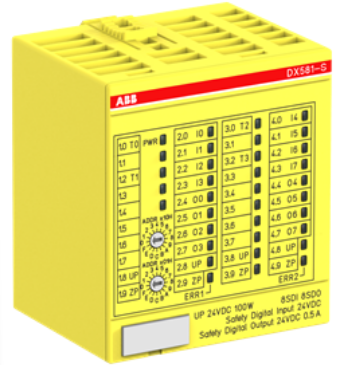 ABB AC500 DX581-S Safety Digital Input/Output Module