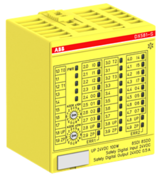 ABB AC500 Extreme Temperature DX581-S-XC Safety Digital input/Output Module