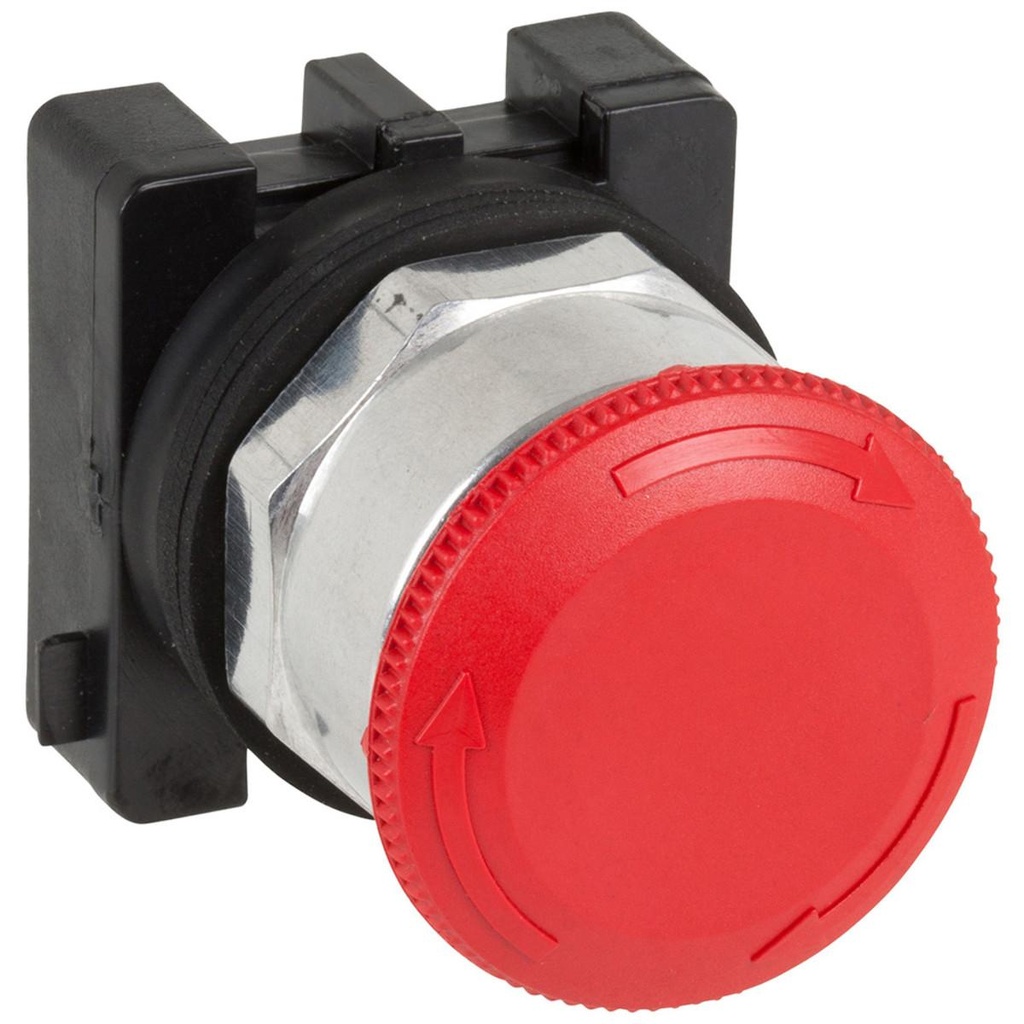 WEG 30mm E-Stop Pushbutton - Red - Twist Release