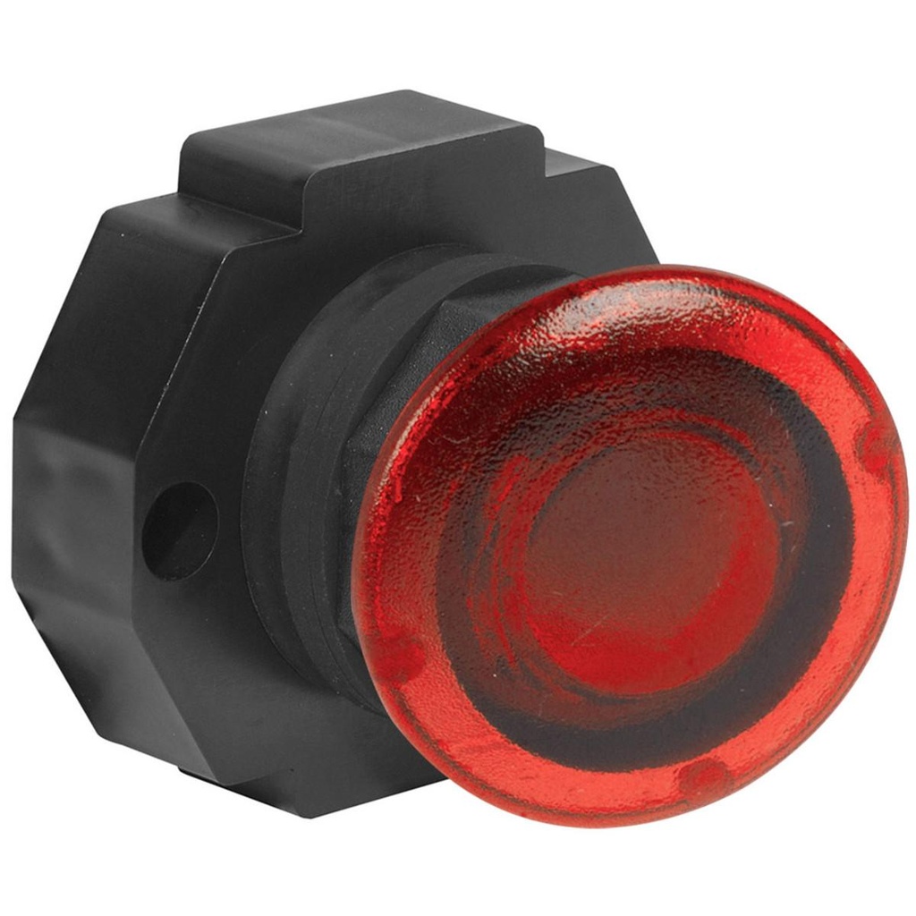 WEG 30mm Illuminated E-Stop Pushbutton - Red - Push Pull