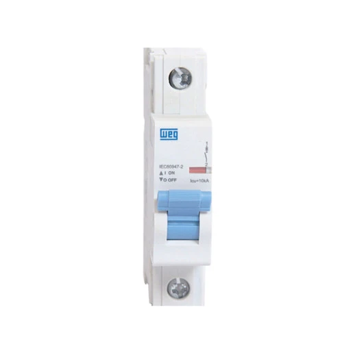 WEG UL1077 1 Pole 1 Amp B Curve 277 VAC Mini Breaker