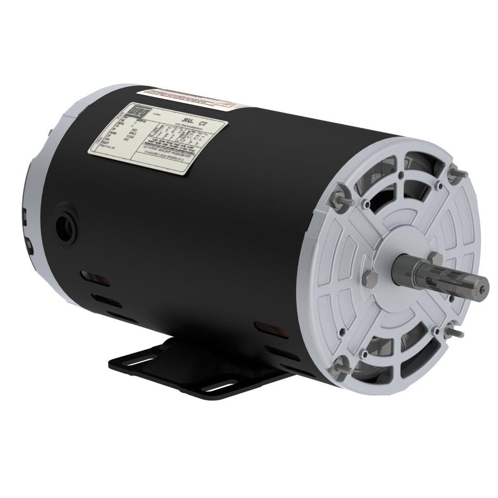 WEG 0.25 HP 3600 RPM 230/460V ODP 56 Frame