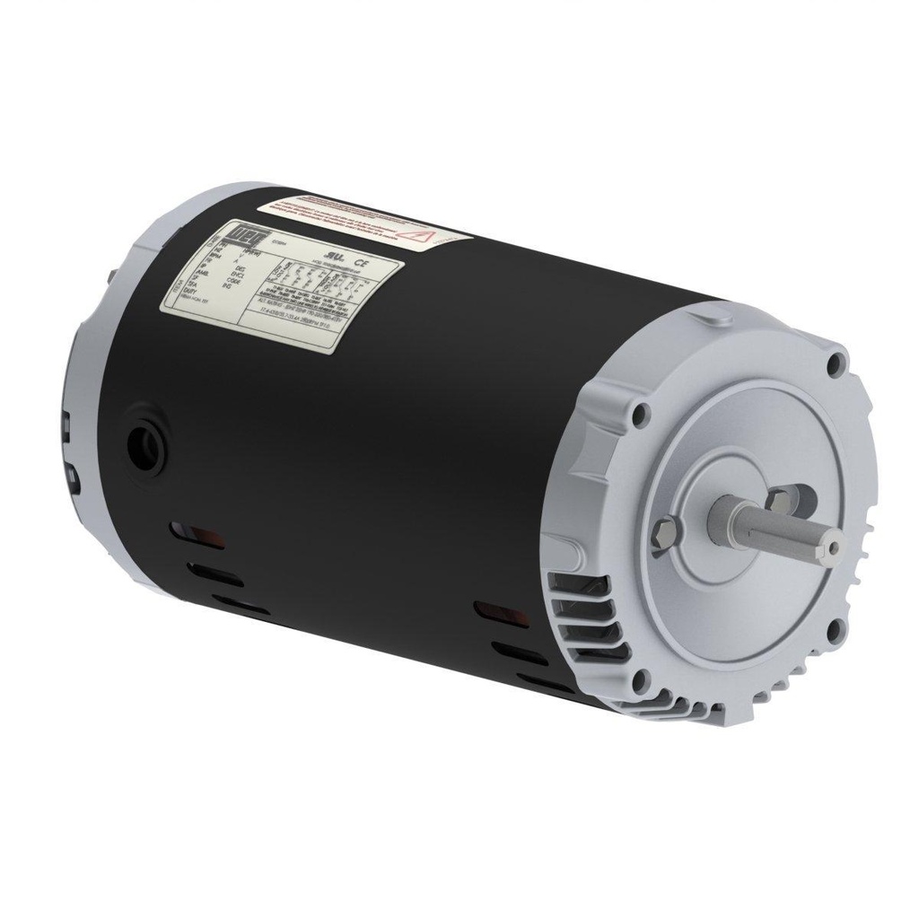 WEG 0.25 HP 1800 RPM 230/460V ODP 56C Frame