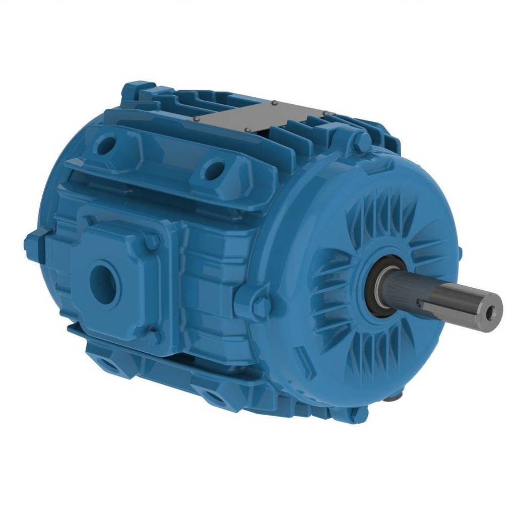 WEG 1.5 HP 3600 RPM 230/460V TEAO 145Y Frame