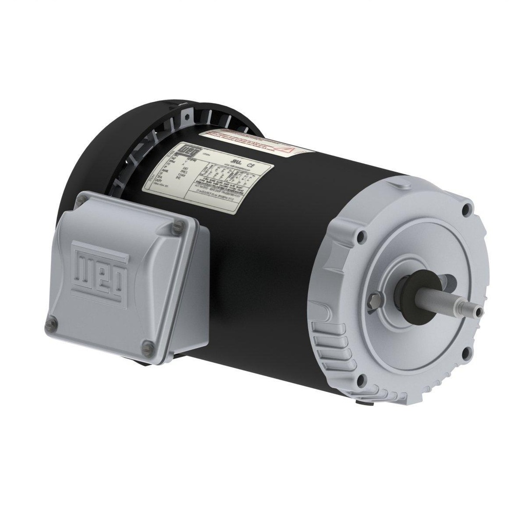 WEG 1.5 HP 3600 RPM 575V TEFC 56J Frame