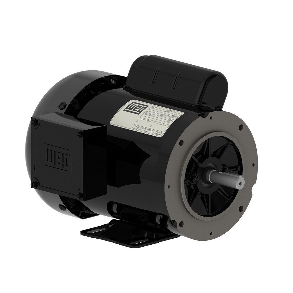 WEG 1.5 HP 3600 RPM 115/208-230 V TEFC D56C Frame