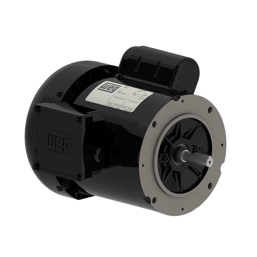 WEG 1.5 HP 3600 RPM 115/208-230 V TEFC D56C Frame