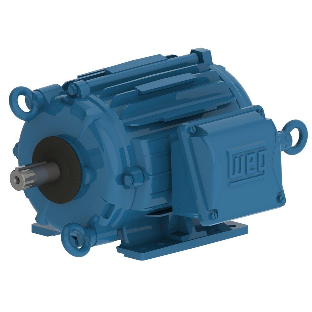 WEG 1.5 HP 1800 RPM 230/460V TEFC 143/5T Frame