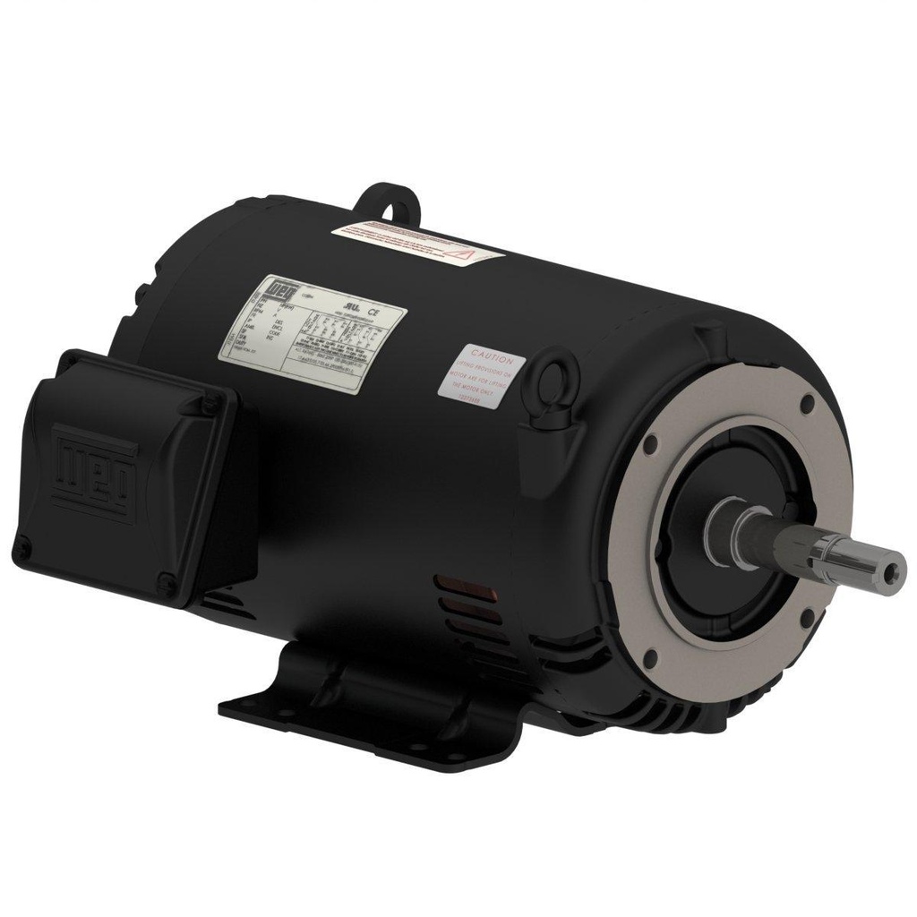 WEG 1.5 HP 1200 RPM 230/460V ODP 182/4JM Frame