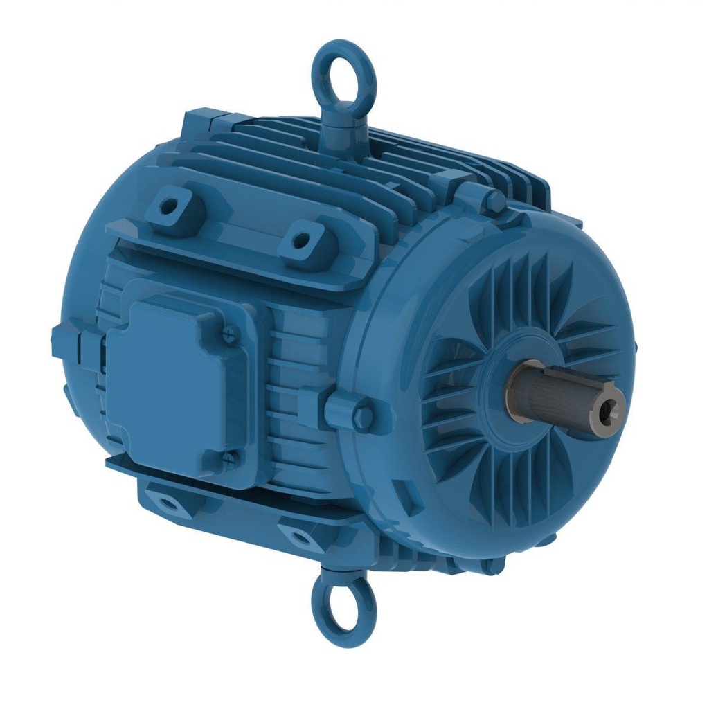 WEG 1.5 HP 1200 RPM 230/460V TEAO 184Y Frame