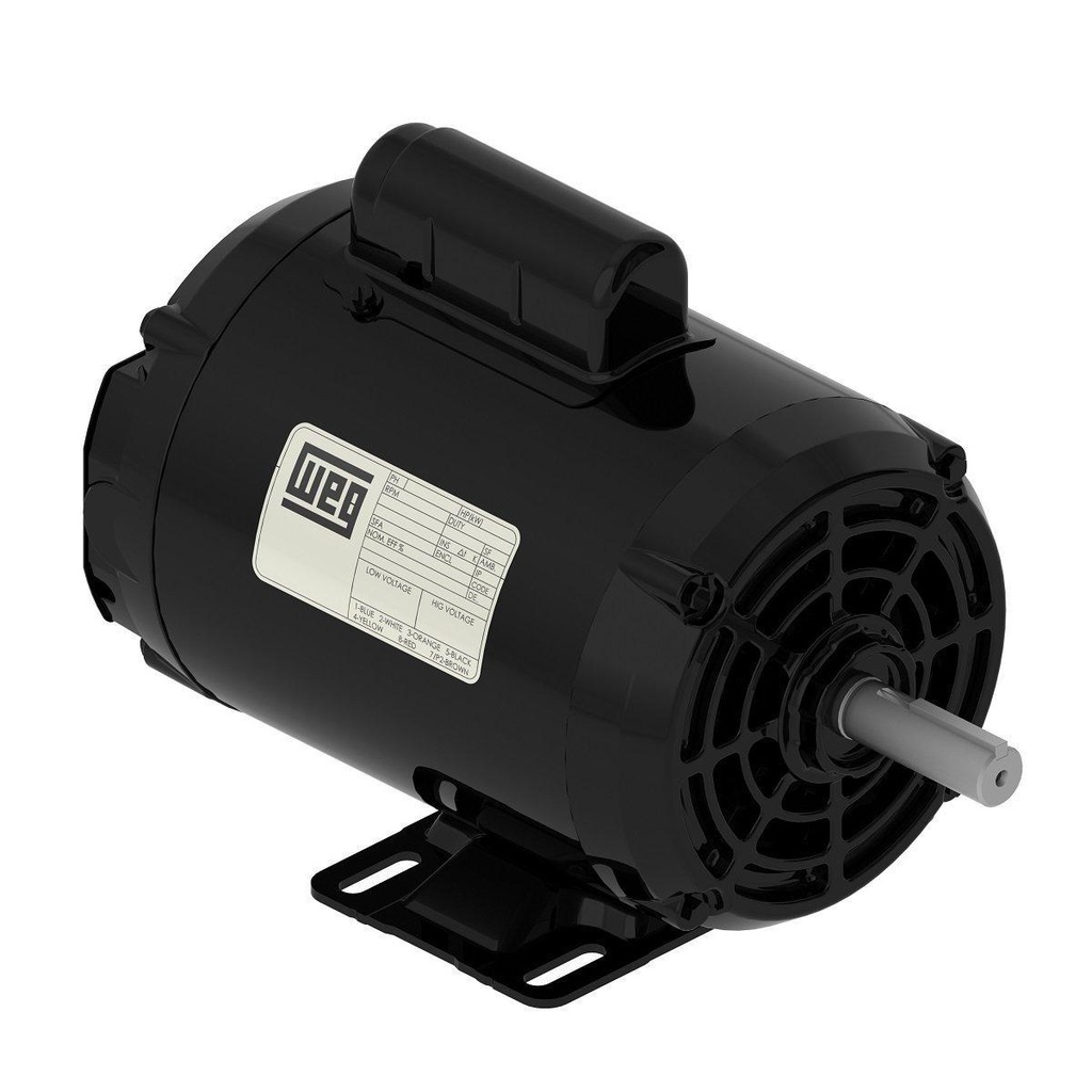 WEG 1.75 HP 3600 RPM 115/230 V ODP D56 Frame