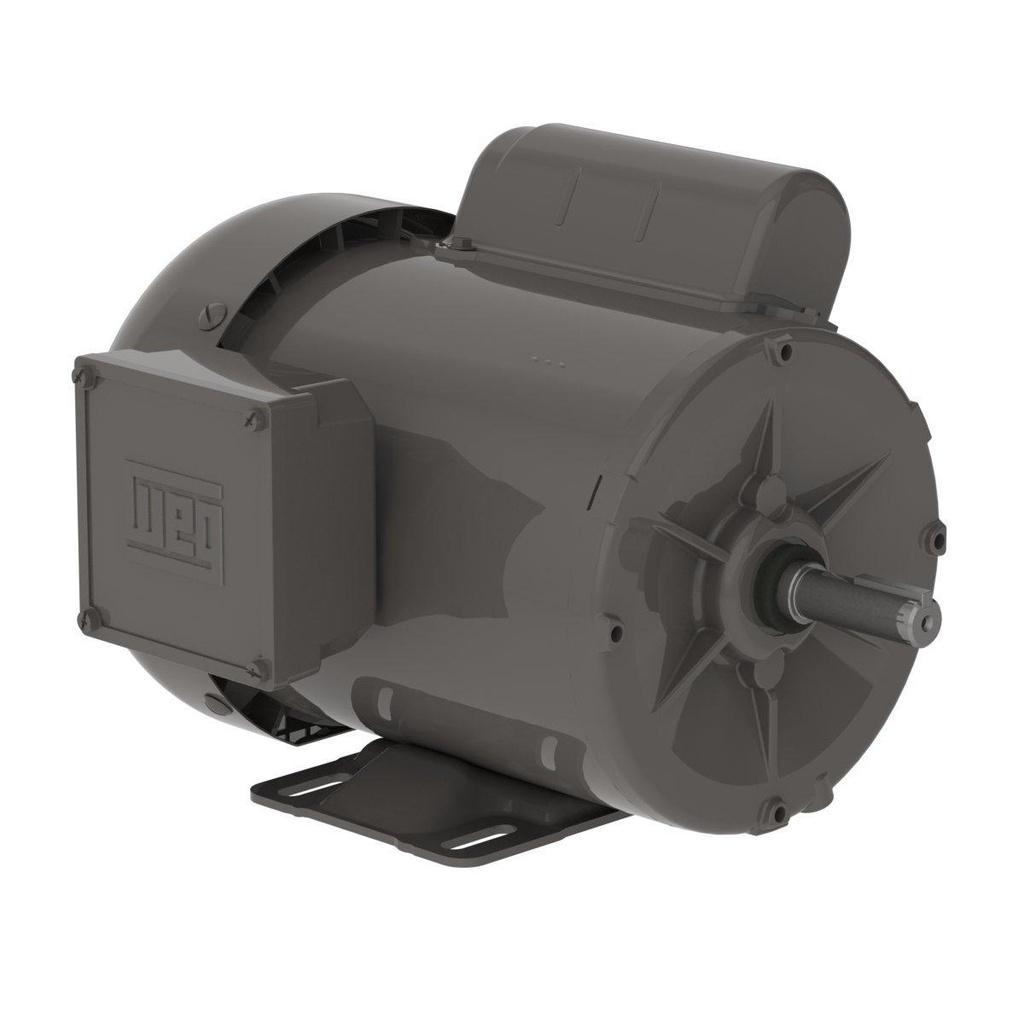 WEG 0.5 HP 1800 RPM 115/230 V TEFC B56 Frame