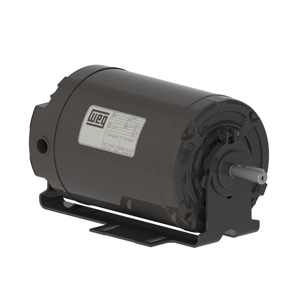 WEG 0.5 HP 1800 RPM 115/208-230 V TEAO C56 Frame