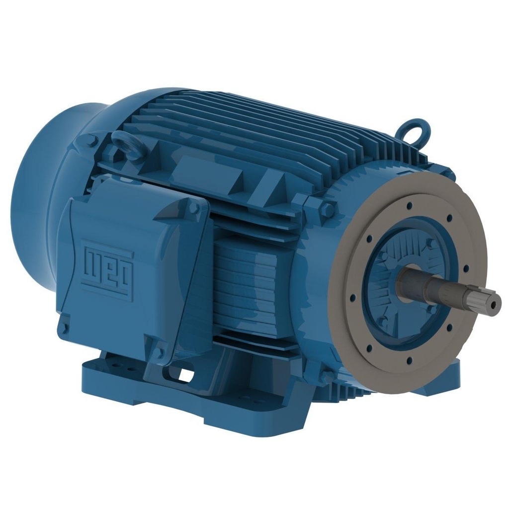 WEG 100 HP 3600 RPM 230/460V TEFC 404/5JP Frame