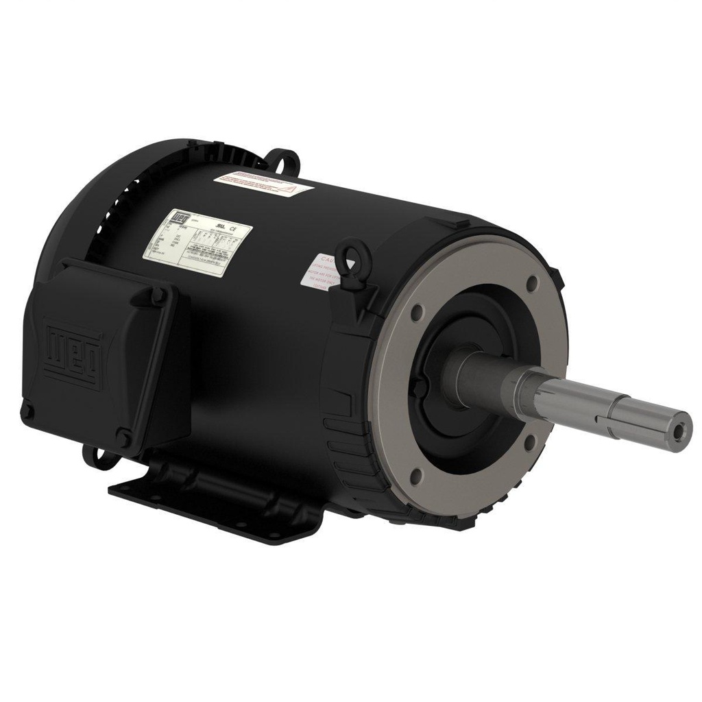 WEG 10 HP 3600 RPM 230/460V TEFC 213/5JP Frame