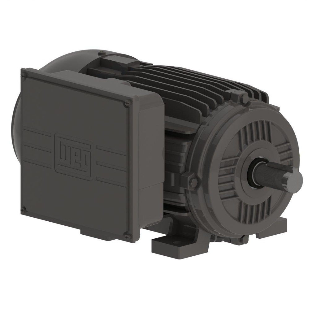 WEG 10 HP 1800 RPM 208-230/460 V TEFC 215T Frame