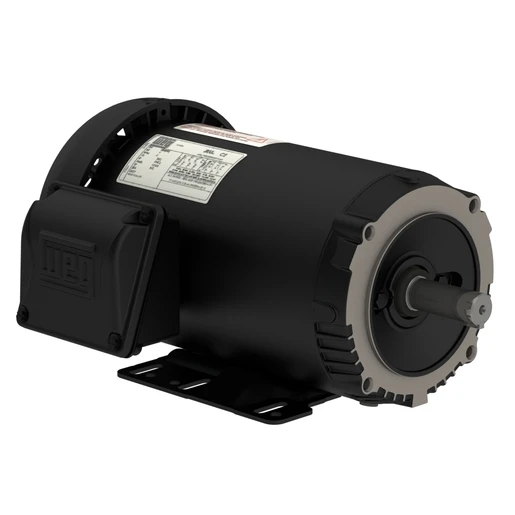 WEG 1 HP 1800 RPM 575V TEFC 143/5TC Frame