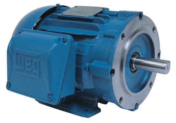 WEG 1 HP 1800 RPM 230/460V TEFC 143/5TC Frame