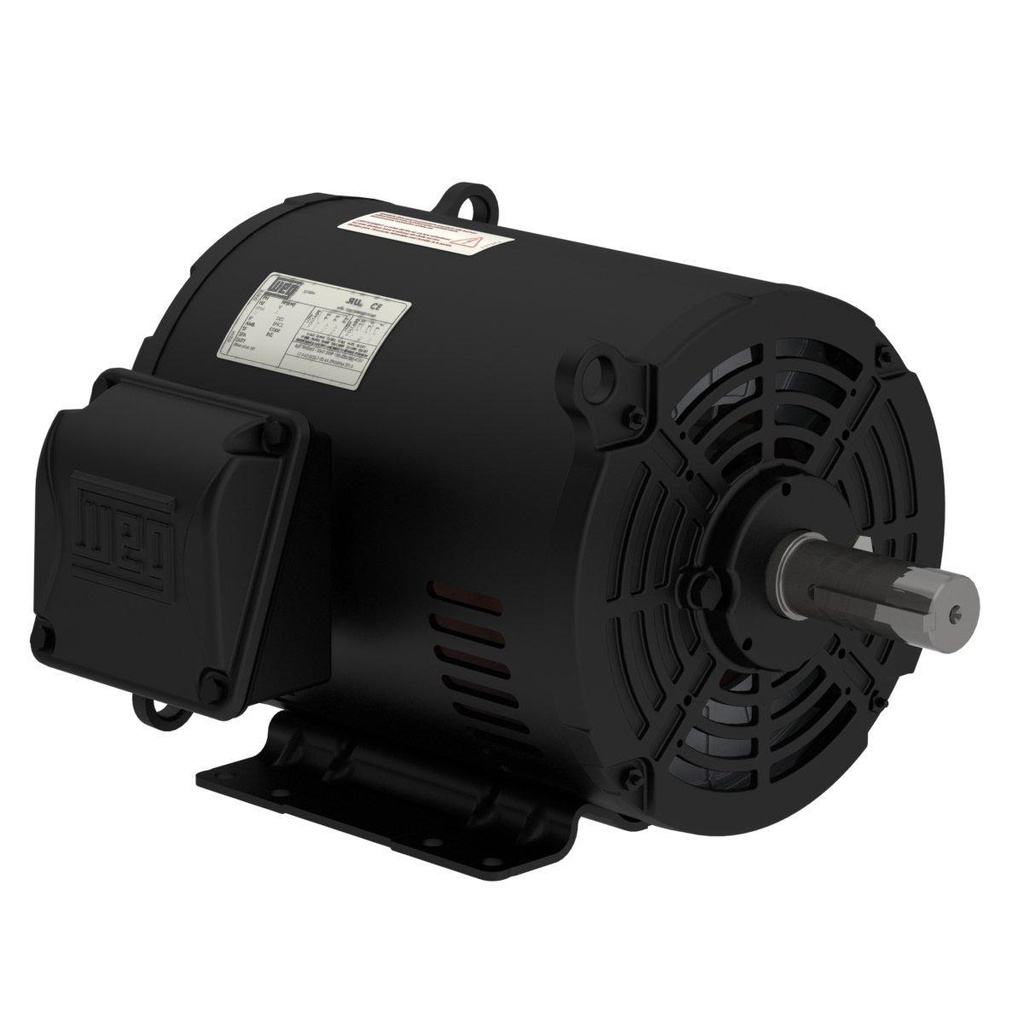 WEG 3 HP 1800 RPM 380 VACV ODP 182/4T Frame