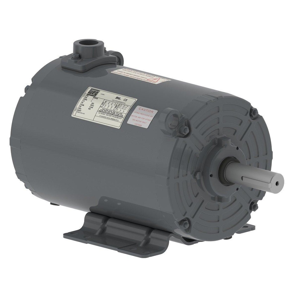 WEG 3 HP 3600 RPM 230/460V TEAO 182/4Z Frame