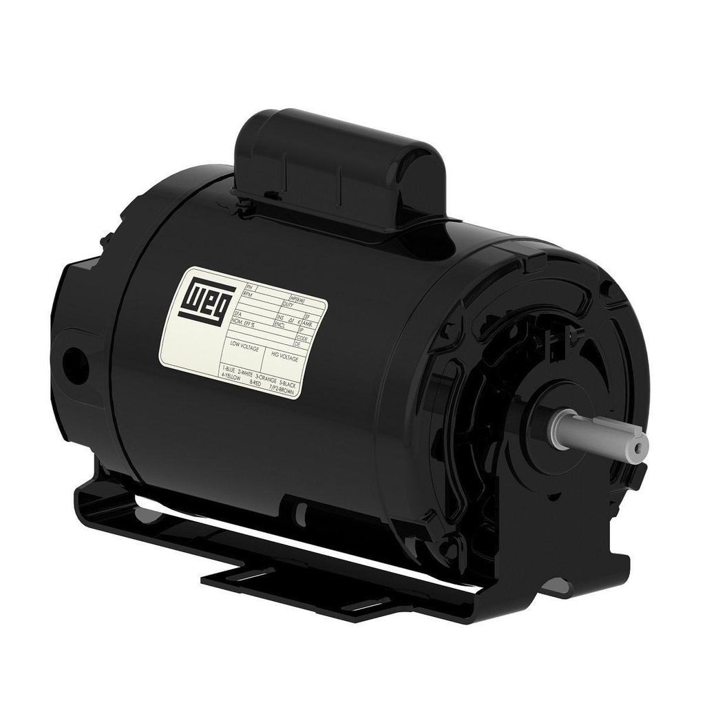 WEG 0.75 HP 1800 RPM 115/208-230 V ODP D56 Frame