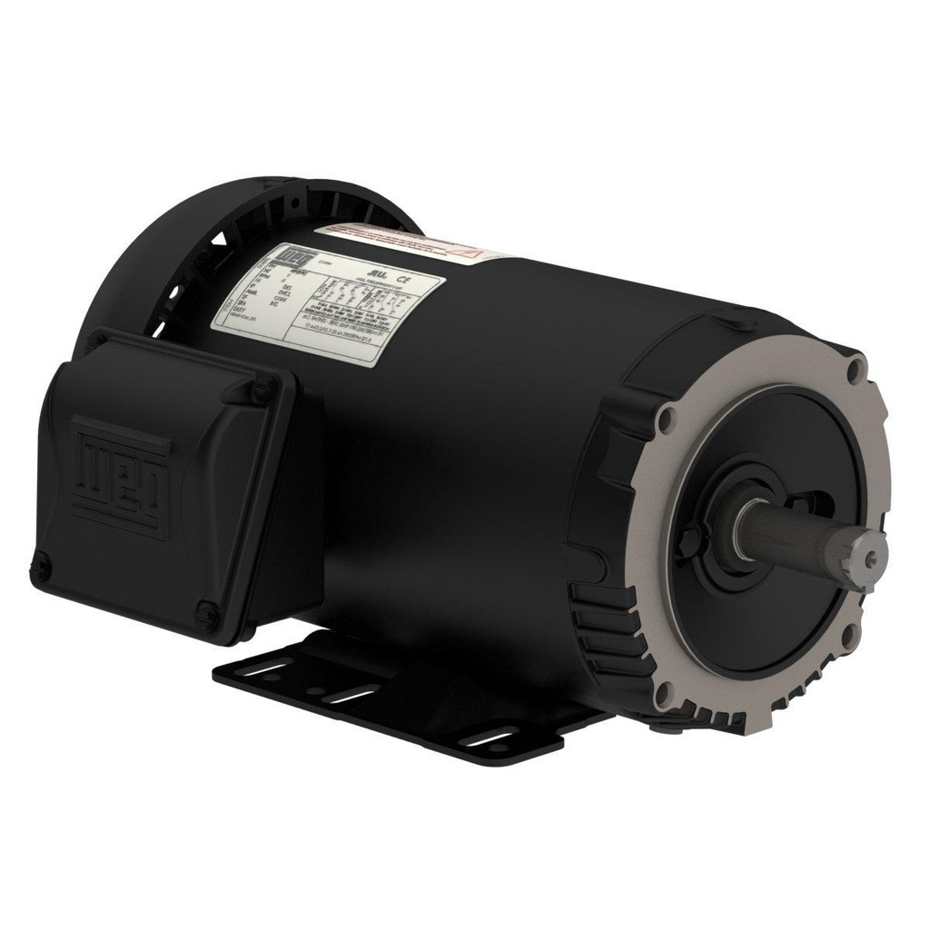 WEG 3 HP 3600 RPM 230/460V TEFC 143/5TC Frame