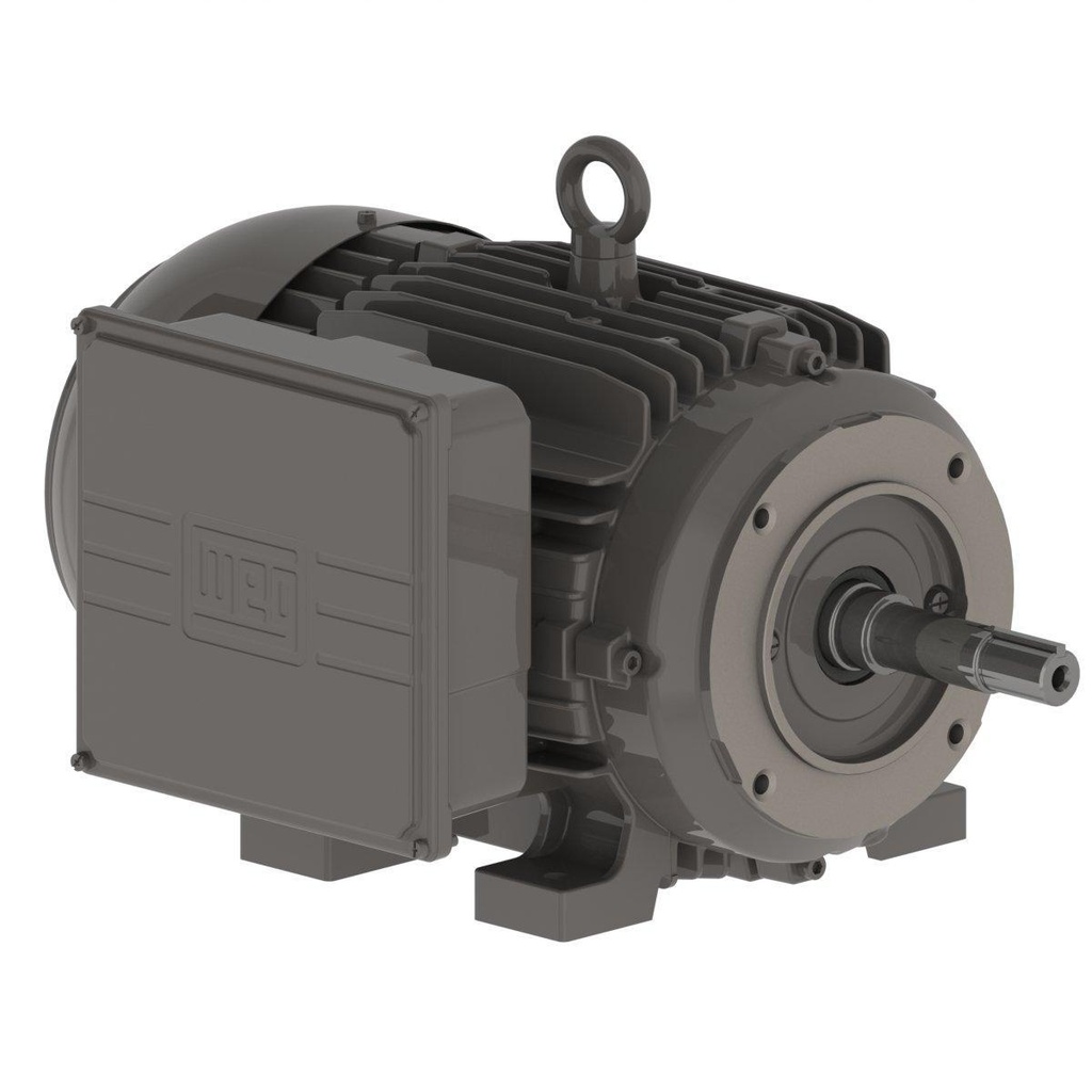 WEG 3 HP 3600 RPM 208-230/460 V TEFC 145JM Frame