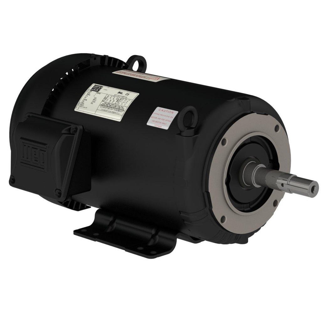 WEG 3 HP 3600 RPM 575V TEFC 182/4JM Frame