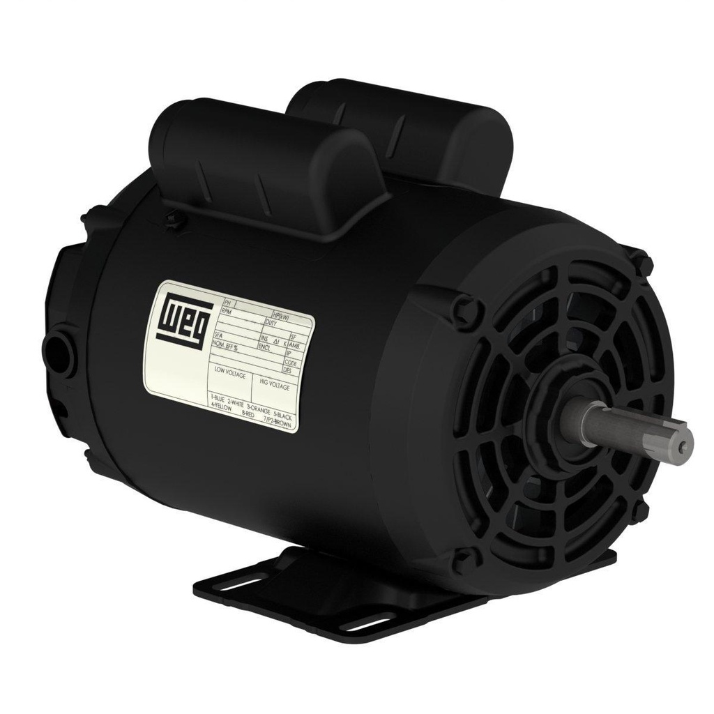 WEG 3 HP 3600 RPM 208-230 V ODP D56 Frame