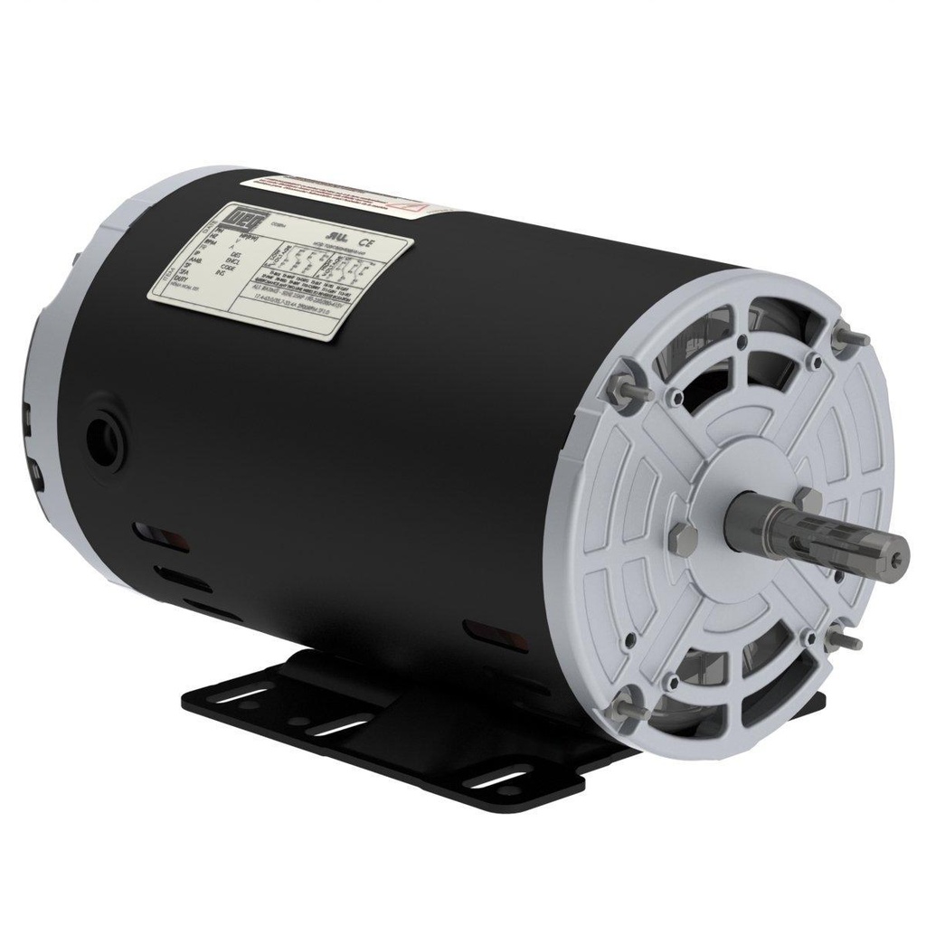 WEG 3 HP 1800 RPM 230/460V ODP 56HZ Frame