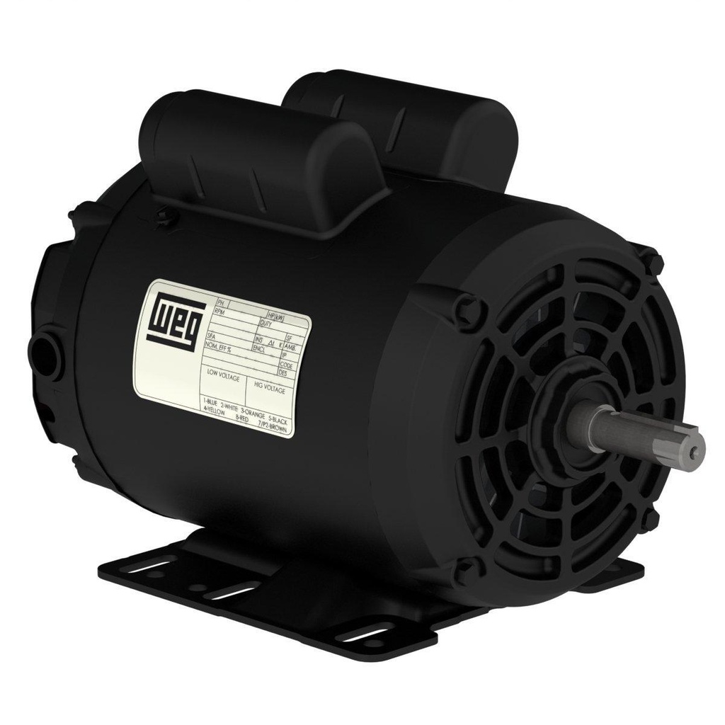 WEG 5 HP 3600 RPM 208-230 V ODP G56H Frame