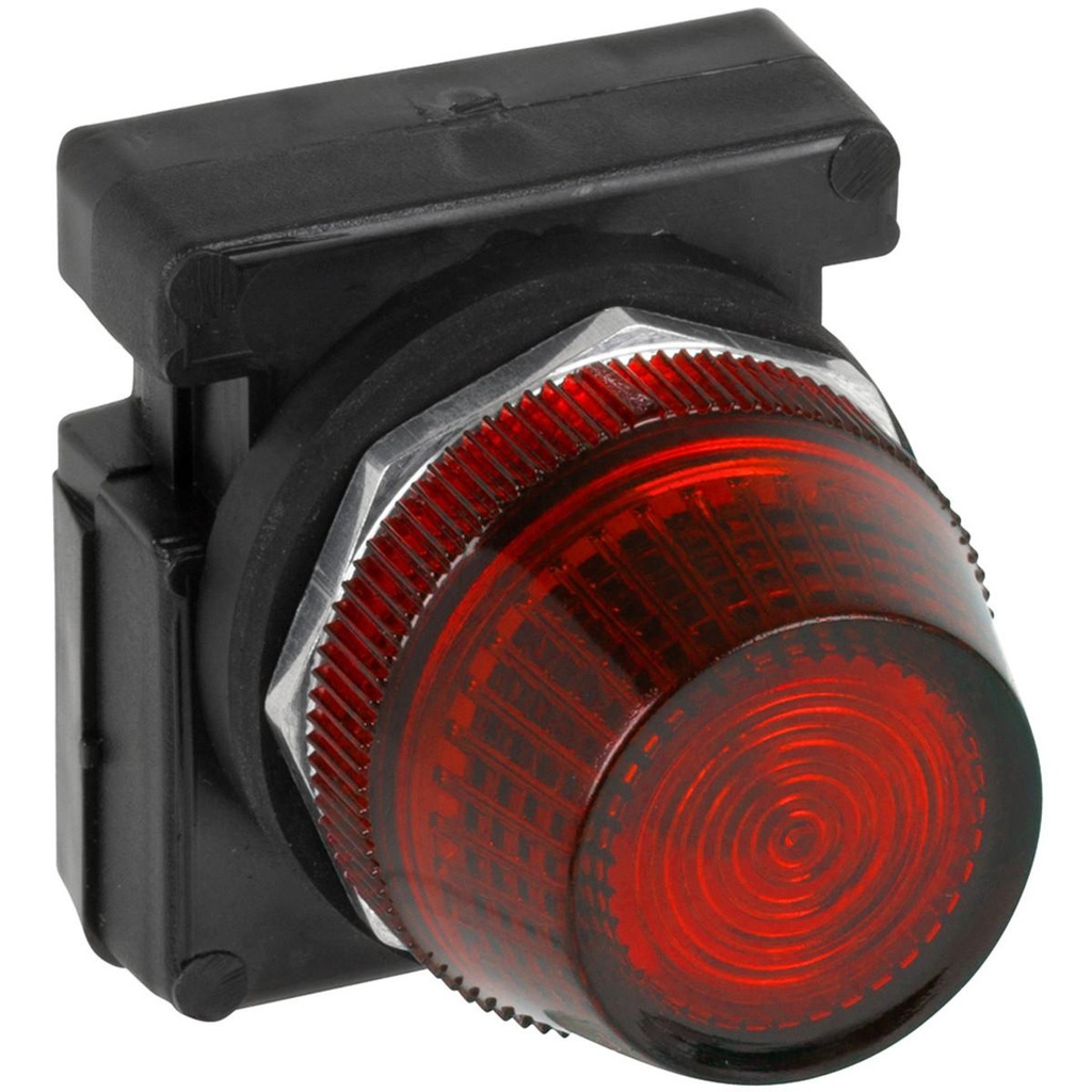 WEG 30mm Pilot Light - Red - 120Vac/Vdc