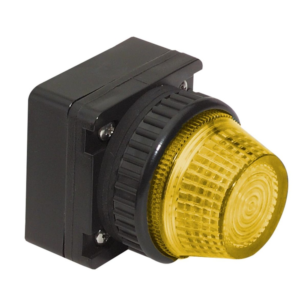 WEG 30mm Hazardous Duty Pilot Light - Yellow - 120Vac/Vdc