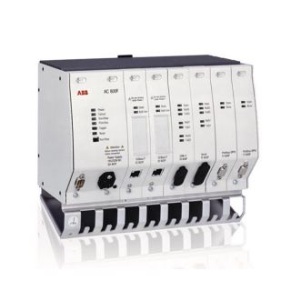 ABB PM 803F, CPU, Base unit, 16 MB battery buffered RAM, battery backup